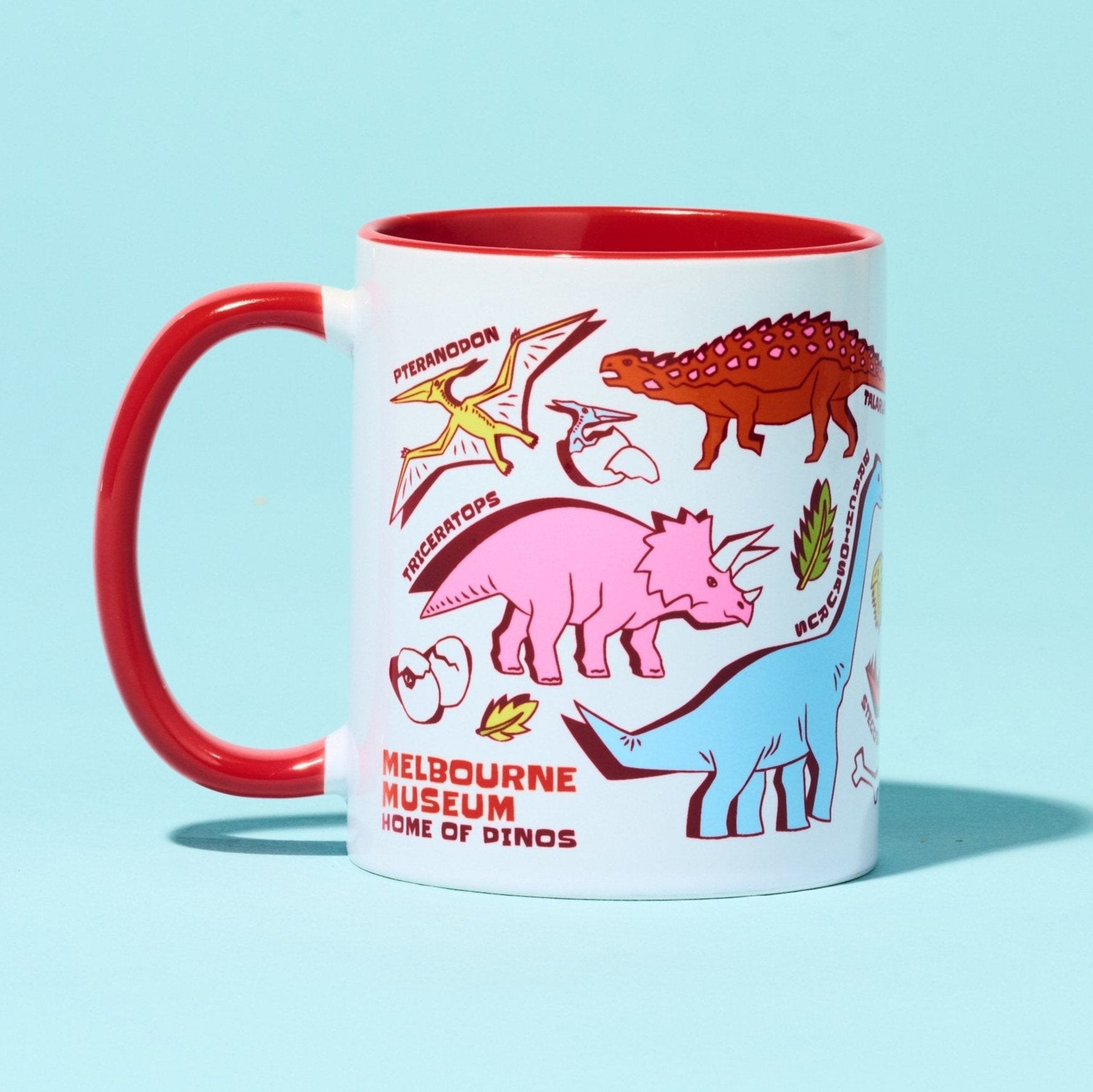 Home of Dinos Mug