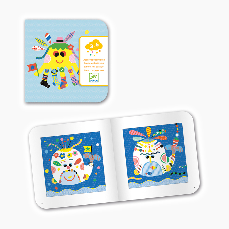Sea Creatures Stickers