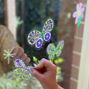 Movable Window Art - Butterflies